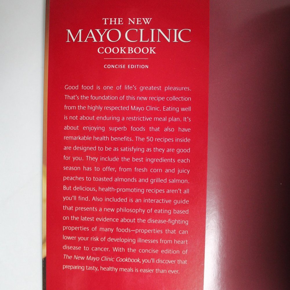 The New Mayo Clinic Cookbook Concise Edition - Picture 3 of 12
